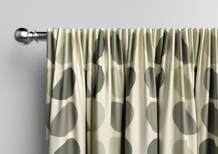 Orla Kiely Multi Stem, Warm Grey - Made to Measure Curtains - Image 9